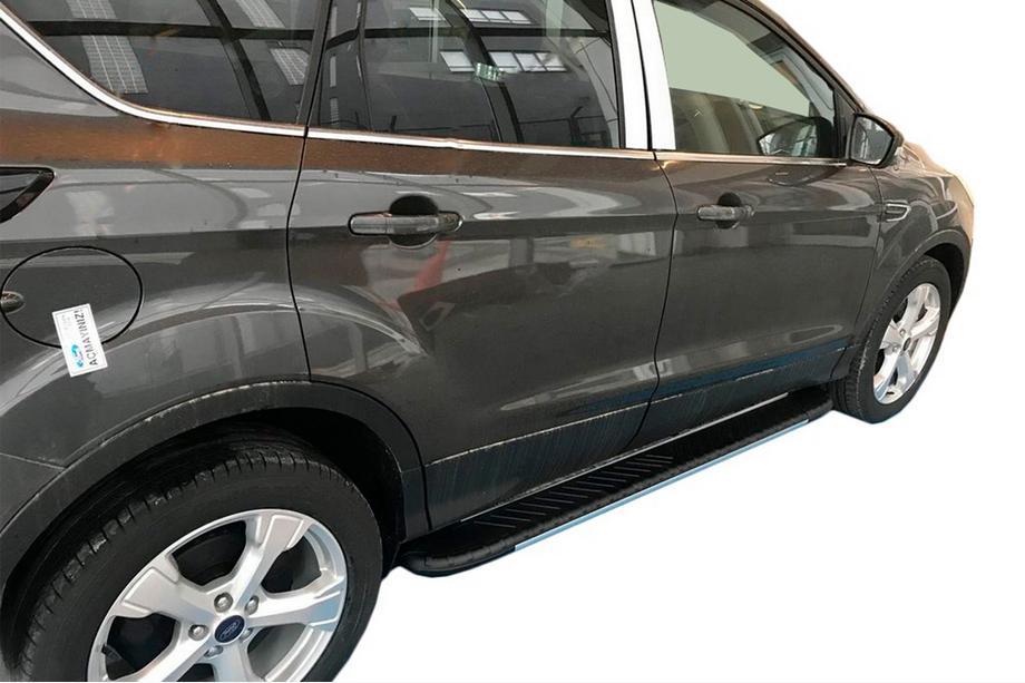 Ford Kuga/Escape 2013–2019 Boční nášlapy Bosphorus Grey (2 ks, hliník) Image