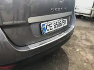 Renault Scenic/Grand 2009–2016 Ochranná lišta zadního nárazníku Carmos (Grand, nerez) fotografie 6