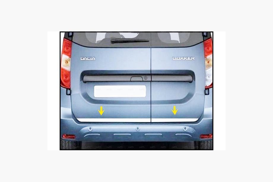Renault Dokker 2013–2022 Nerezová lišta na hranu víka kufru Image