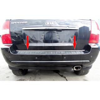 Nerezová lišta na hranu víka kufru Kia Sportage 2004–2010 fotografie 1