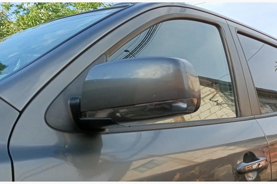 Hyundai Santa Fe 2 2006–2012 Chromové kryty zpětných zrcátek (2 ks, nerez) Image