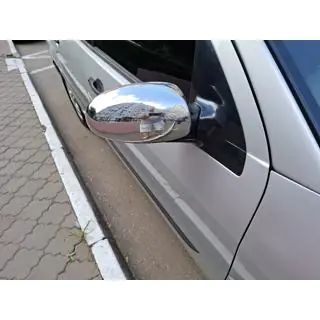 Nerezové kryty zpětných zrcátek (2 ks) fotografie 1