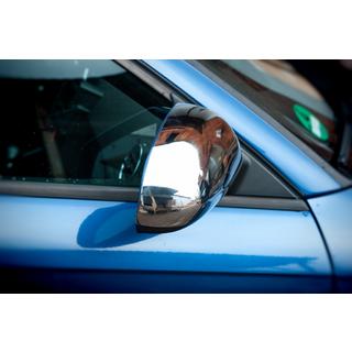 Nerezové kryty zrcátek (2 ks) Audi A4 B6 2000–2004 fotografie 3
