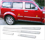 Dodge Nitro 2006–2011 Lišty dveří (nerez) fotografie 3
