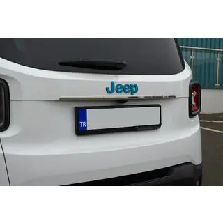 Chromová lišta nad SPZ (nerez) Jeep Renegade 2014–