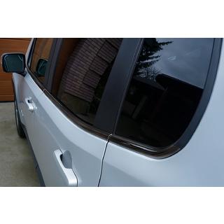 Okenní lišty Black Chrome (6 ks, nerez) Jeep Renegade 2014– fotografie 2