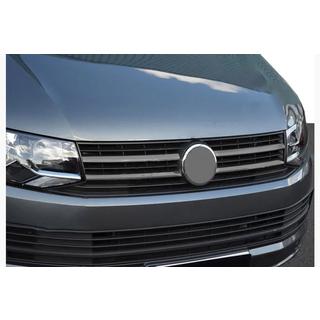 Kryty masky Černý chrom 2015-2019 (4 ks, nerez) Volkswagen T6 2015–2024 fotografie 1