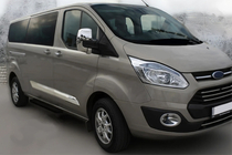 Ford Custom 2013–2022 Kryty zpětných zrcátek šedé matné (2 ks, plast) fotografie 4