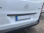 Mercedes Vito/V-class W447 2014– Lišta nad SPZ BlackChrome (nerez) fotografie 2