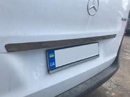 Mercedes Vito/V-class W447 2014– Lišta nad SPZ BlackChrome (nerez) fotografie 4