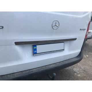 Lišta nad SPZ BlackChrome (nerez) Mercedes Vito/V-class W447 2014– fotografie 2