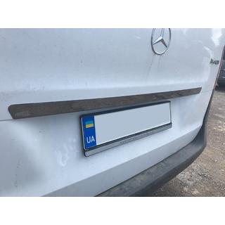 Lišta nad SPZ BlackChrome (nerez) Mercedes Vito/V-class W447 2014– fotografie 4