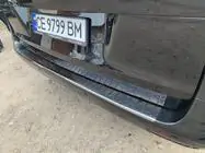 Mercedes Vito/V-class W447 2014– Ochranná lišta na zadní nárazník OmsaLine Černý chrom (nerez) fotografie 2