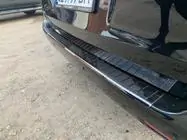 Mercedes Vito/V-class W447 2014– Ochranná lišta na zadní nárazník OmsaLine Černý chrom (nerez) fotografie 5