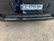 Mercedes Vito/V-class W447 2014– Ochranná lišta na zadní nárazník OmsaLine Černý chrom (nerez) fotografie 7