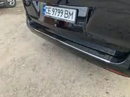 Mercedes Vito/V-class W447 2014– Ochranná lišta na zadní nárazník OmsaLine Černý chrom (nerez) fotografie 8