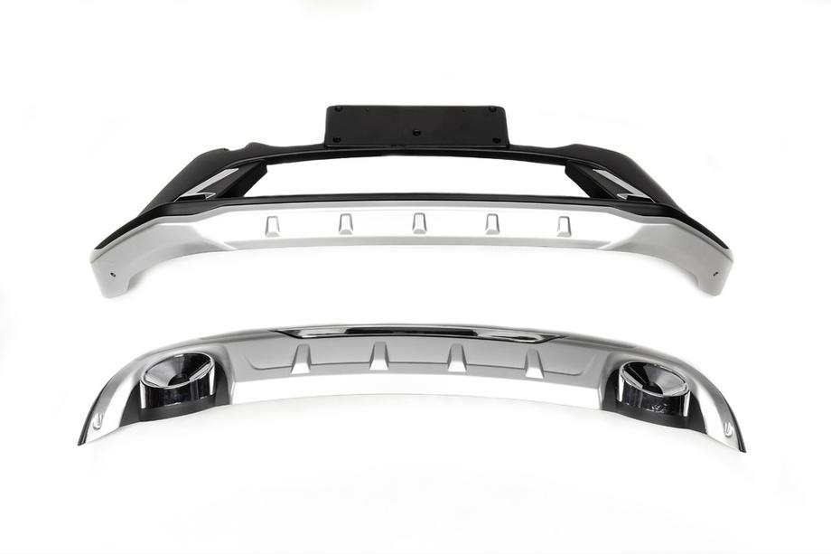 Kia Sportage 2015–2021 Přední a zadní lip spoiler 2015-2019 V4 (plast) Image