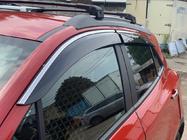 Opel Mokka 2012–2021 Okenní ofuky s chromovanou lištou (4 ks, Niken) fotografie 5