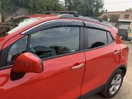 Opel Mokka 2012–2021 Okenní ofuky s chromovanou lištou (4 ks, Niken) fotografie 6