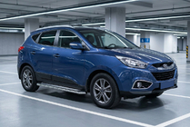 Hyundai IX-35 2010–2015 Boční prahy Maydos V2 (2 ks, hliník ↗ nerez) fotografie 1