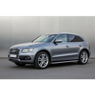 Boční nášlapy Maydos V2 (2 ks, hliník + nerez) Audi Q5 2008–2017 fotografie 1