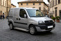 Fiat Doblo I 2001–2005 Boční prahy Maydos V2 (2 ks, hliník ↗ nerez) fotografie 1