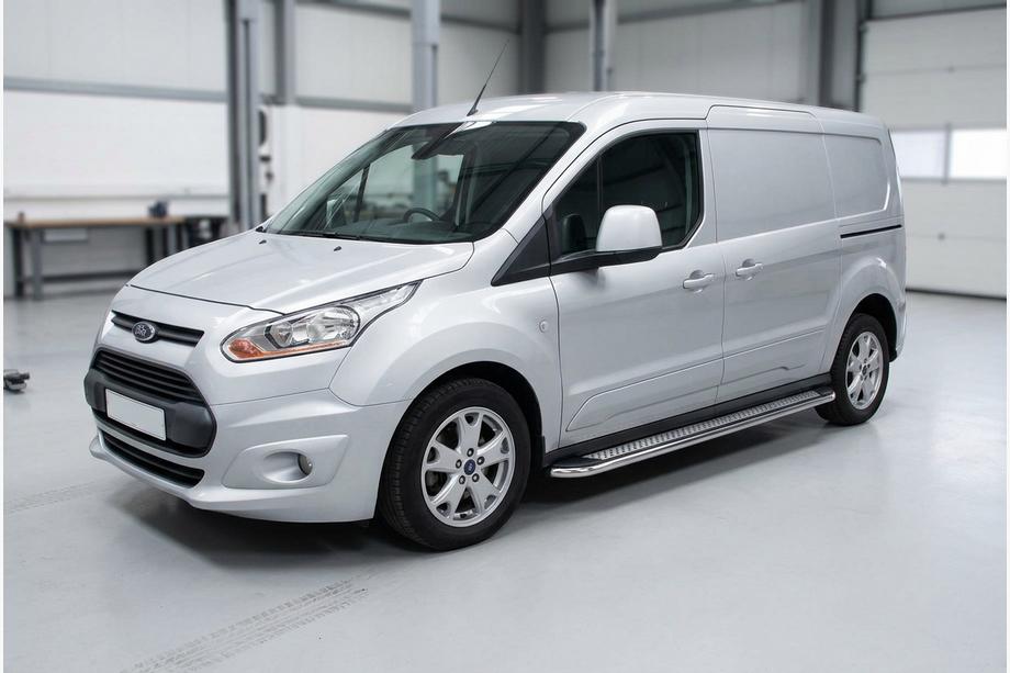 Ford Connect 2014–2021 Boční prahy Maydos V2 (2 ks, hliník ↗ nerez) Krátký rozvor Image