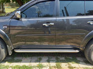 Mitsubishi L200 2006–2015 Boční prahy Maydos V2 (2 ks, hliník ↗ nerez) fotografie 10