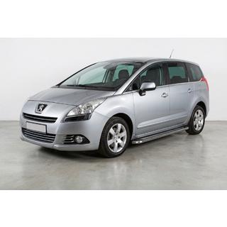 Boční prahy Maydos V2 (2 ks, hliník ↗ nerez) Peugeot 5008 2009–2016 fotografie 1
