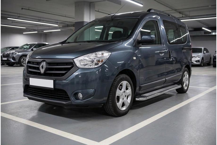 Dacia Dokker 2013–2022 Boční prahy Maydos V2 (2 ks, hliník ↗ nerez) Image