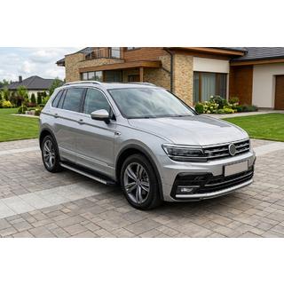 Boční nášlapy Maya V1 (2 ks, hliník) Volkswagen Tiguan 2016–2023 fotografie 1