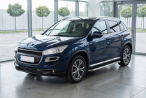 Peugeot 4008 2012–2017 Boční nášlapy Maydos V1 (2 ks, hliník / nerez) fotografie 1