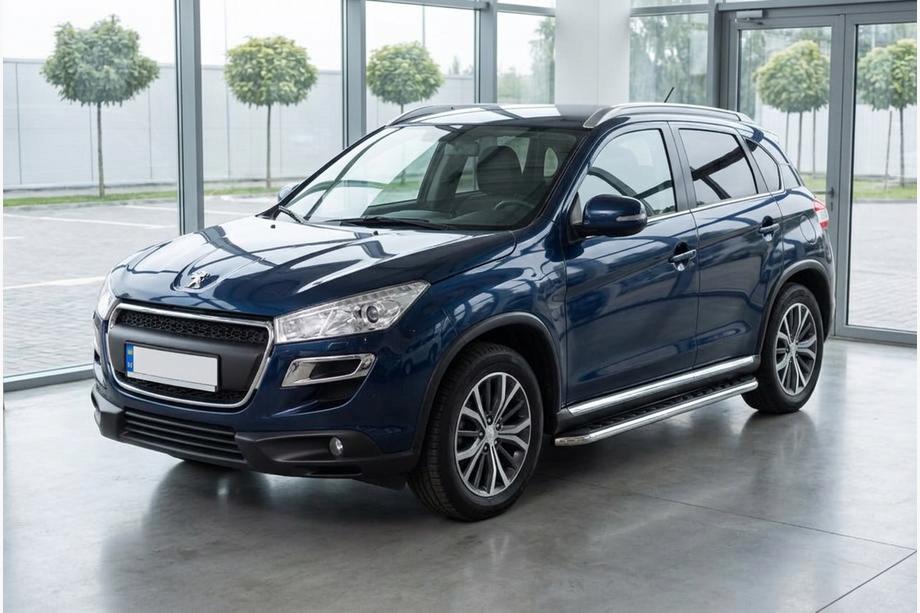 Peugeot 4008 2012–2017 Boční nášlapy Maydos V1 (2 ks, hliník / nerez) Image