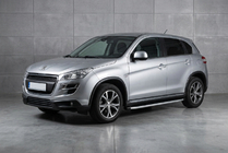 Peugeot 4008 2012–2017 Boční nášlapy Fullmond (2 ks, hliník) fotografie 1