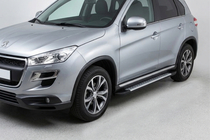 Peugeot 4008 2012–2017 Boční nášlapy typ X5 (2 ks, hliník) fotografie 1