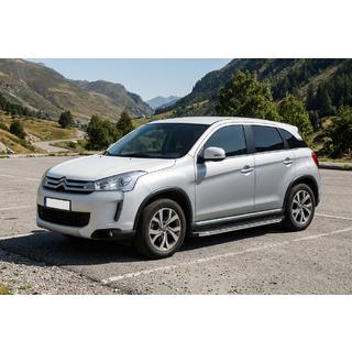 Boční prahy BlackLine (2 ks, hliník) Citroen C-4 Aircross 2012–2017 fotografie 1