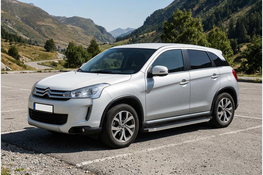 Citroen C-4 Aircross 2012–2017 Boční prahy BlackLine (2 ks, hliník) Image