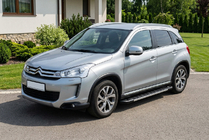 Citroen C-4 Aircross 2012–2017 Boční nášlapy RedLine V1 (2 ks, hliník) fotografie 1