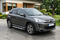 Citroen C-4 Aircross 2012–2017 Boční nášlapy Sunrise (2 ks, hliník) fotografie 1