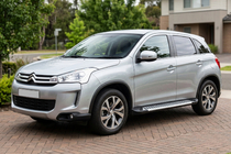 Citroen C-4 Aircross 2012–2017 Boční nášlapy Line (2 ks, hliník) fotografie 1
