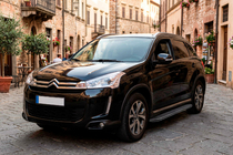 Citroen C-4 Aircross 2012–2017 Boční prahy Bosphorus Black (2 ks, hliník) fotografie 1
