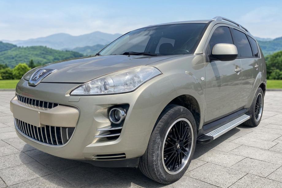 Peugeot 4007 2007–2013 Boční nášlapy Maya V2 (2 ks, hliník) Image