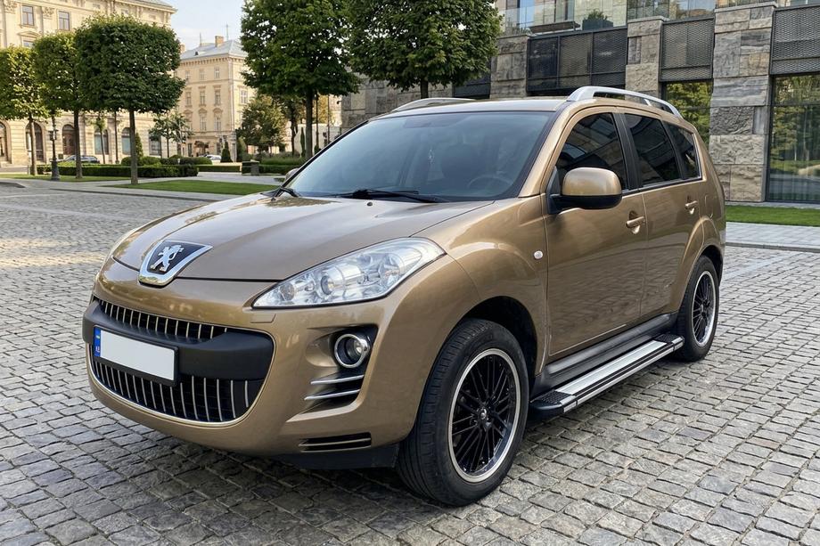 Peugeot 4007 2007–2013 Boční nášlapy Rainbow (2 ks, hliníkové) Image