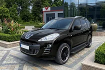 Peugeot 4007 2007–2013 Boční nášlapy Allmond Black (2 ks, hliník) fotografie 1