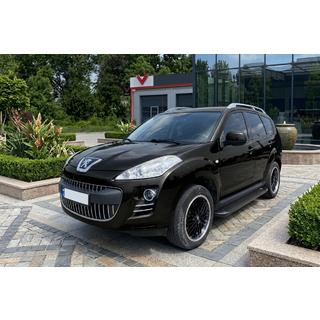Boční nášlapy Allmond Black (2 ks, hliník) fotografie 1