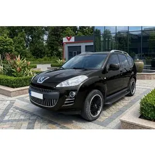 Boční nášlapy Allmond Black (2 ks, hliník) fotografie 1