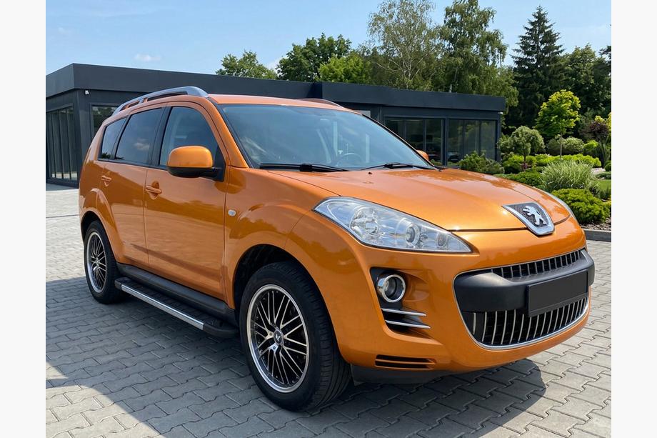 Peugeot 4007 2007–2013 Boční nášlapy RedLine V1 (2 ks, hliník) Image