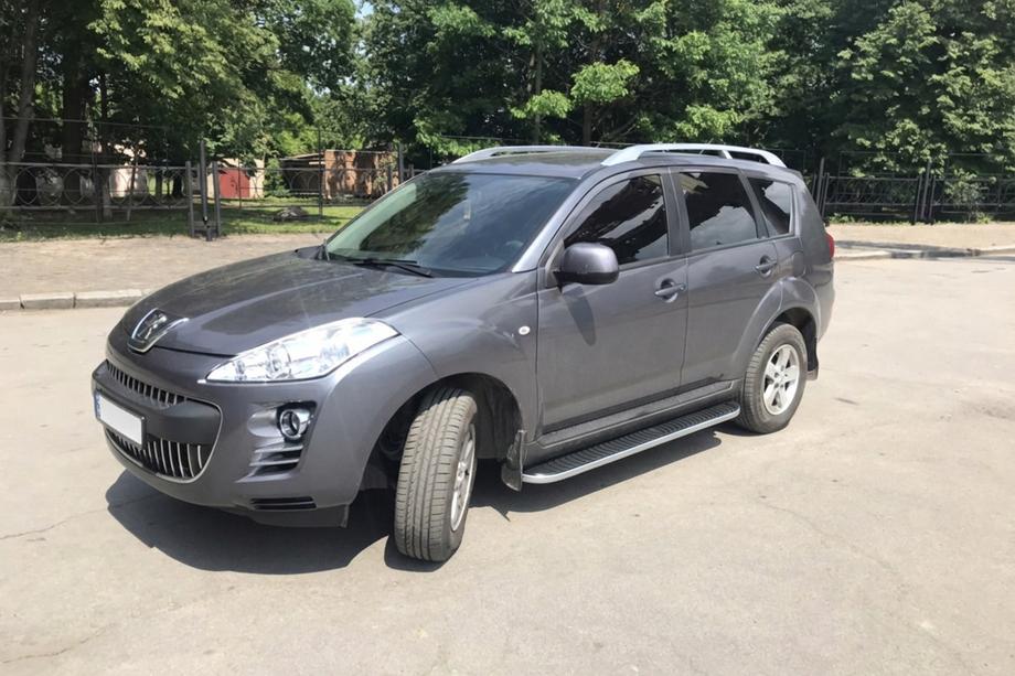 Peugeot 4007 2007–2013 Boční nášlapy Tayga (2 ks, hliník) Image