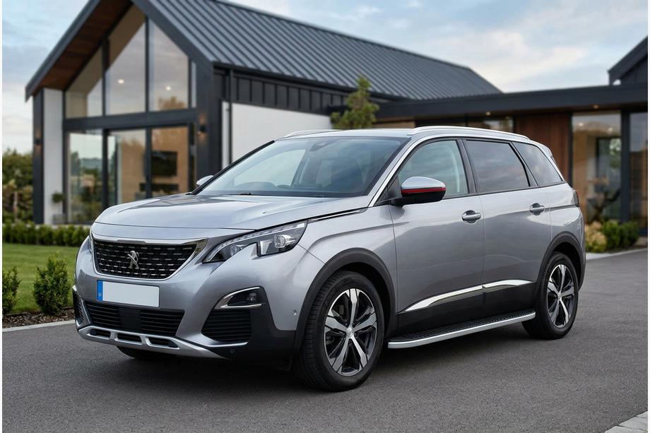 Peugeot 5008 2016–2023 Boční nášlapy Tayga Grey (2 ks, hliník) Image