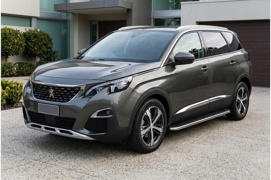 Peugeot 5008 2016–2023 Boční nášlapy Maydos V1 (2 ks, hliník / nerez) Image